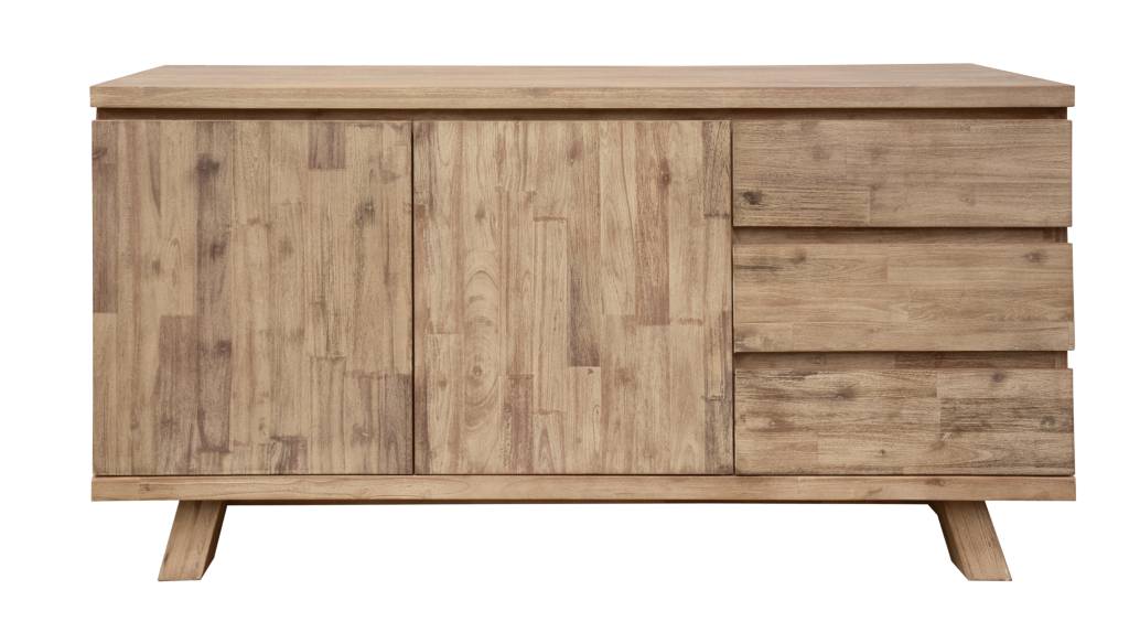 Tango 160 cm 3 Drawer/ 2 Drawer Buffet- Pewter