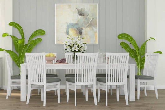 Florida 190cm Dining Table 7PC Set