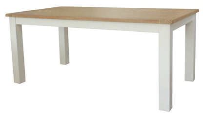 Shellwood 210 cm Dining Table Light Oak Top