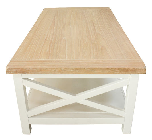 Shellwood Coffee Table Light Oak Top