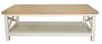 Shellwood Coffee Table Light Oak Top