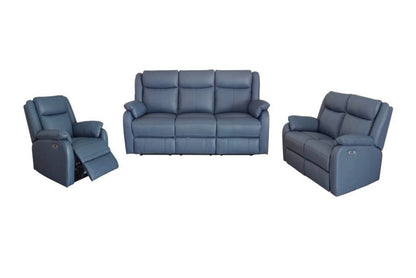 Pinnacle Leather 3ERER+2ER+ER Electric Recliner Kit -Black