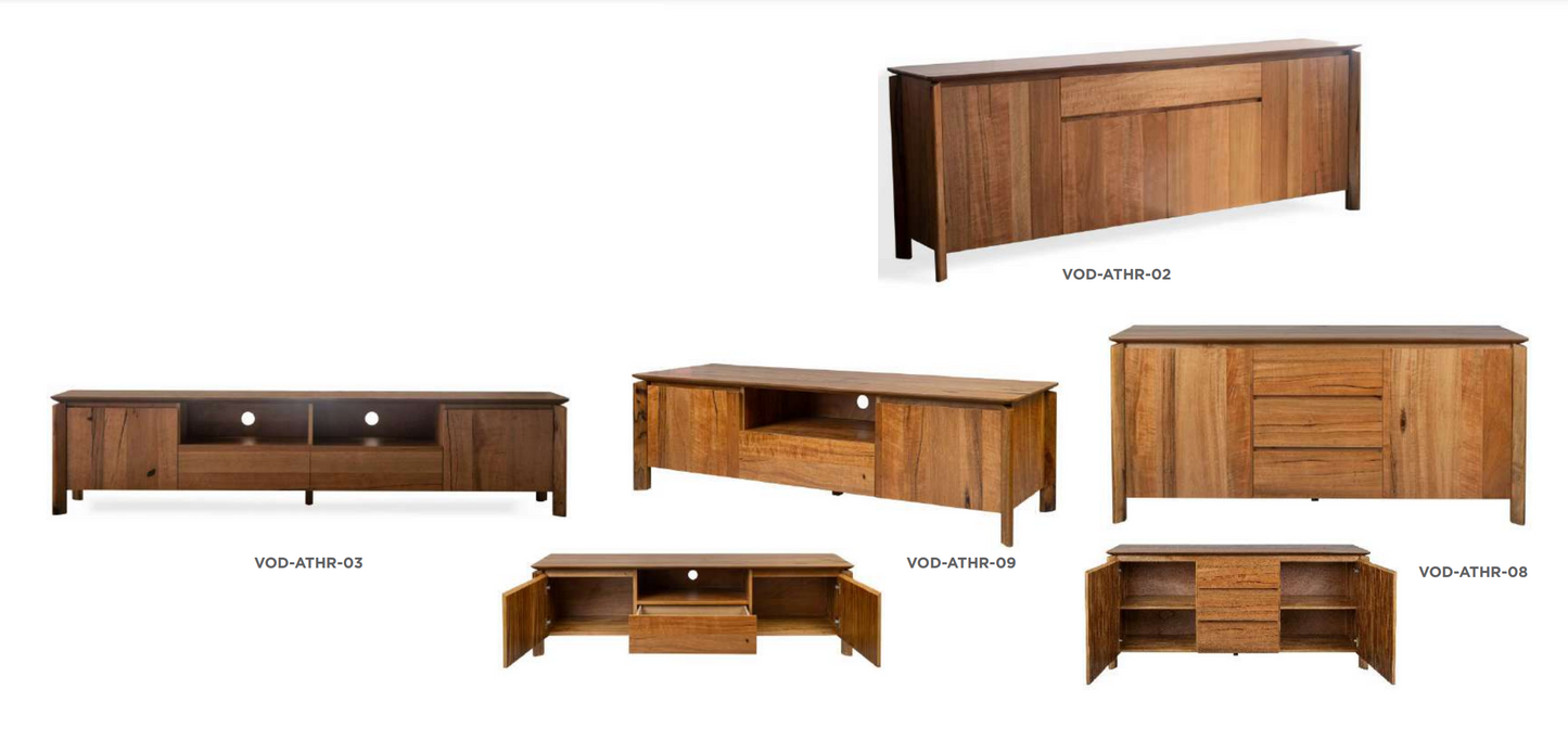 Atherton Gas Lift Storage Queen Bed- Natural
