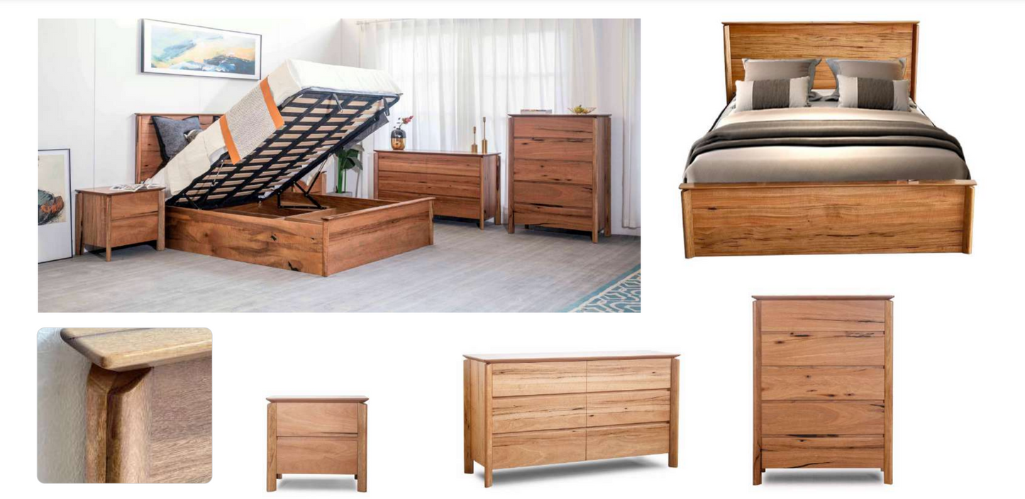 Atherton 6 Drawer Dresser - Natural