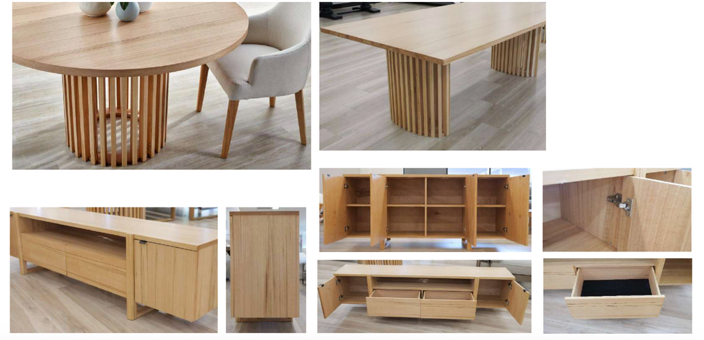 Callanna 4Drawer Buffet 180X47X81.2CM-Natural