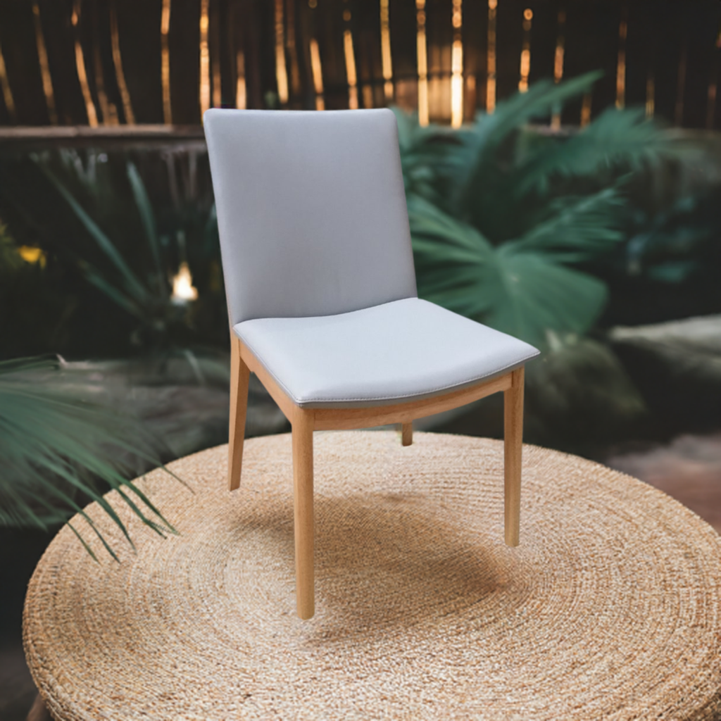 Boca Leather Dining Chair