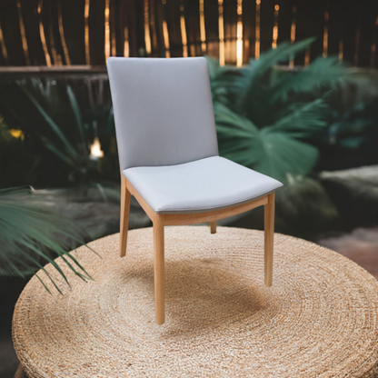 Boca Leather Dining Chair