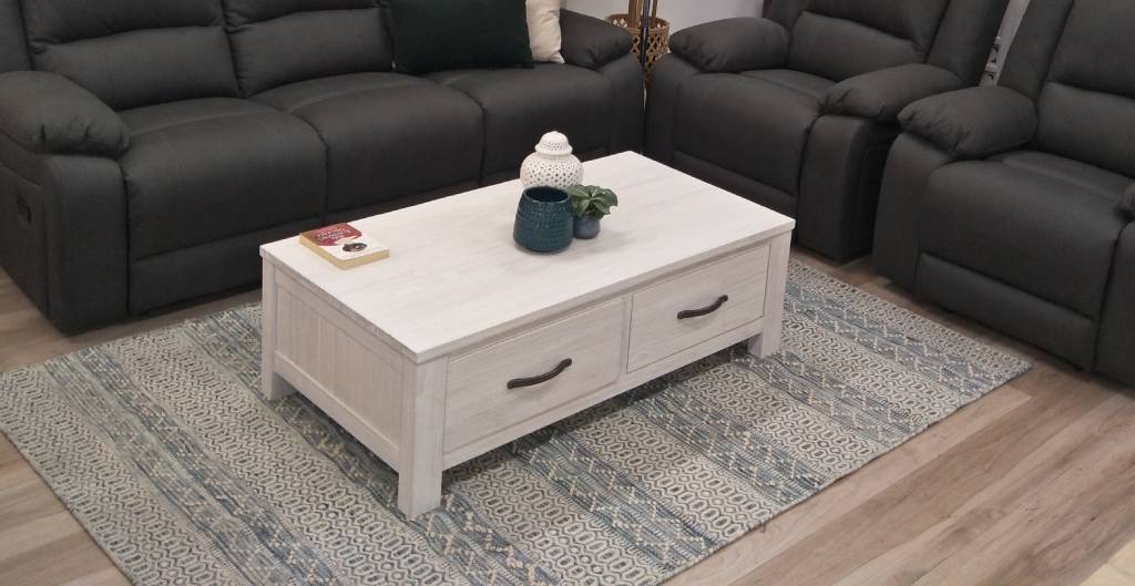Florida 2 Drawer Coffee Table