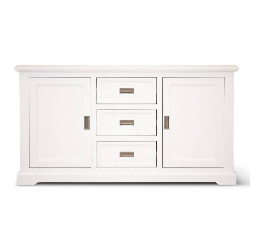 Coastal 166cm 2 Drawer / 3 Drawer Buffet-White