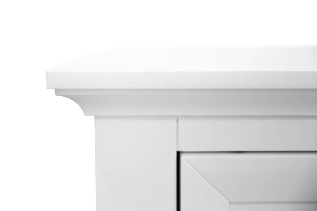 Sala 8 Drawer Dresser & Mirror -White