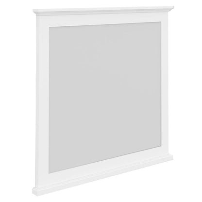 Sala 8 Drawer Dresser & Mirror -White