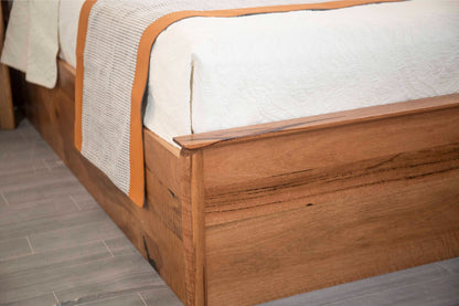 Atherton Gas Lift Storage Queen Bed- Natural
