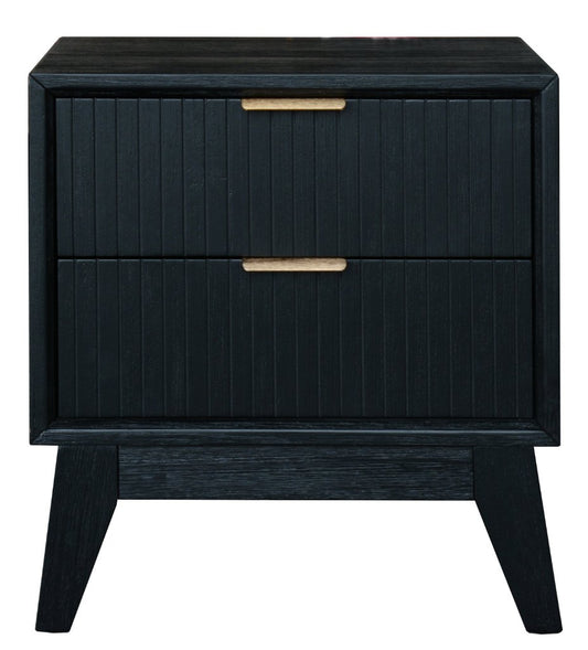 Ella Bedside Table -Black
