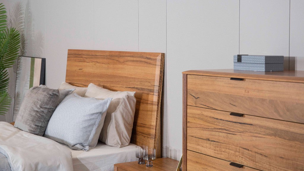 Galway Marri Timber King Bed Natural
