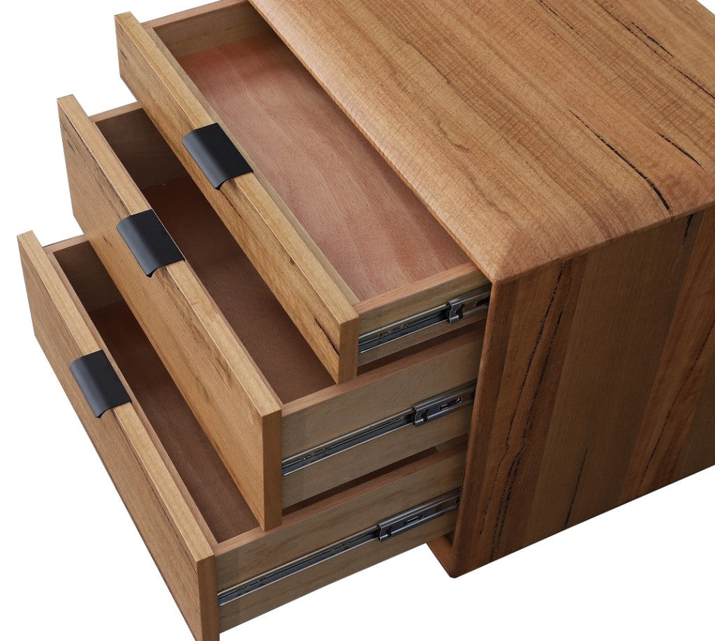 Galway Marri Timber King Bed Natural