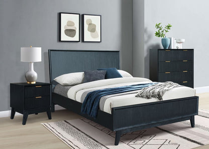 Ella Bed Bedroom Suite Collection-Black