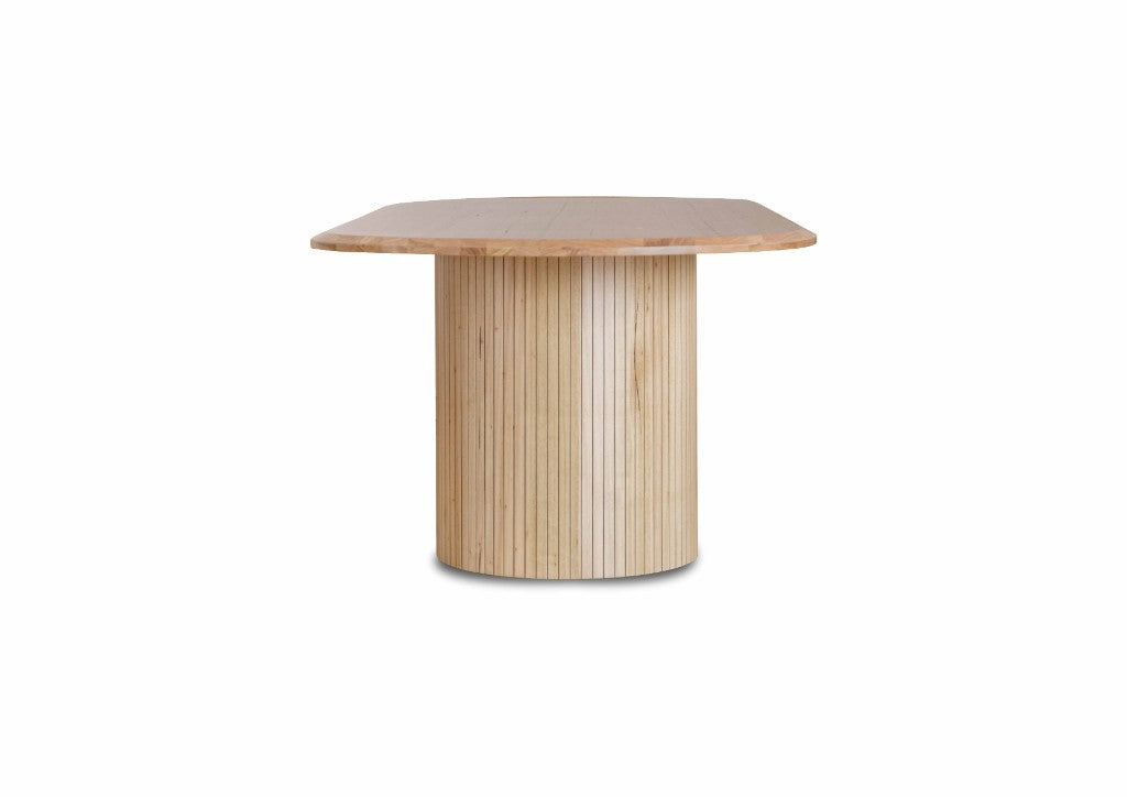 Adsila Collection — Natural Elegance Craftsmanship 220cm Dining Table-Natural Ash