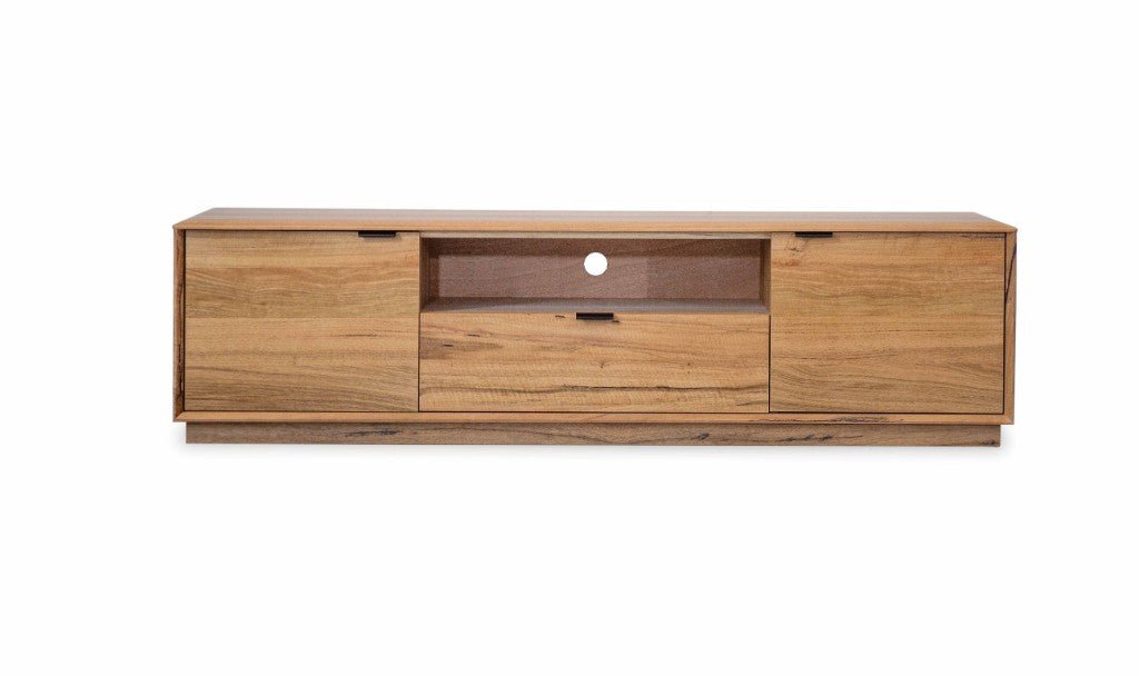 Galway Blox 2Door 1Drawer 180cm ETU Media Tv Unit-Natural