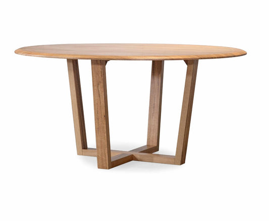 Galway 160cm Round Dining Table-Natural