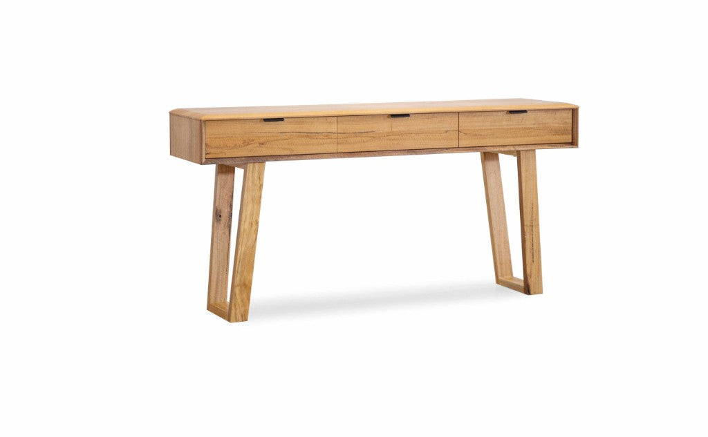 Galway Blox 3 Drawer Console Table -Natural