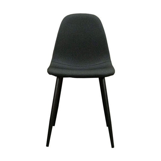 HERRIOT FAB DIN CHAIR 45X55X84CM-BLACK