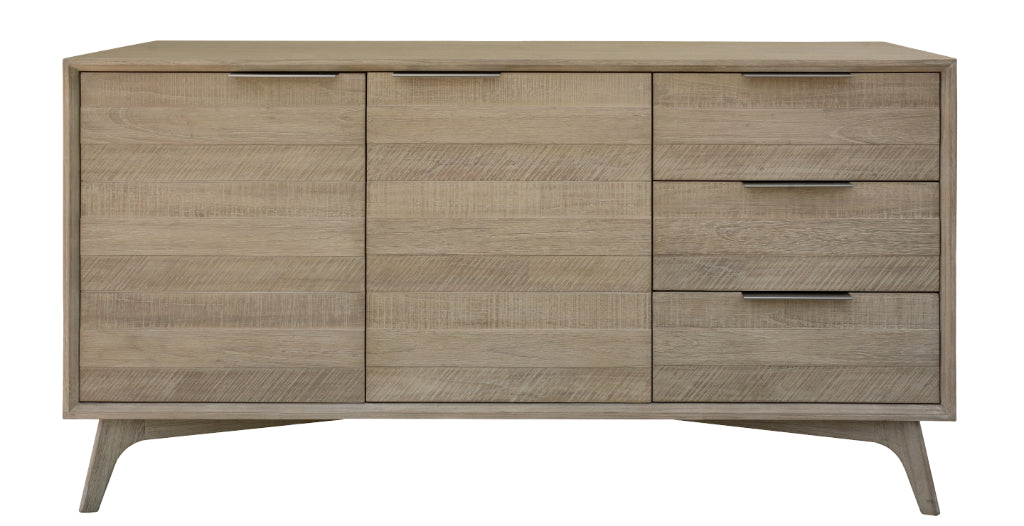Larsen 166 cm 2 Door / 3 Drawer Buffet-Brushed Smoke