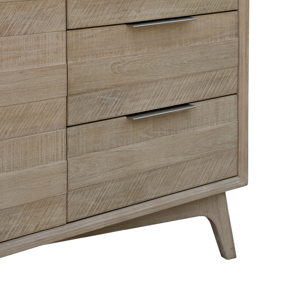 Larsen 166 cm 2 Door / 3 Drawer Buffet-Brushed Smoke
