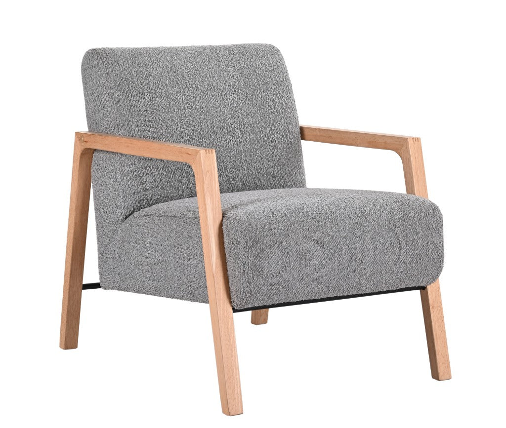Mason Fabric Arm Chair Grey