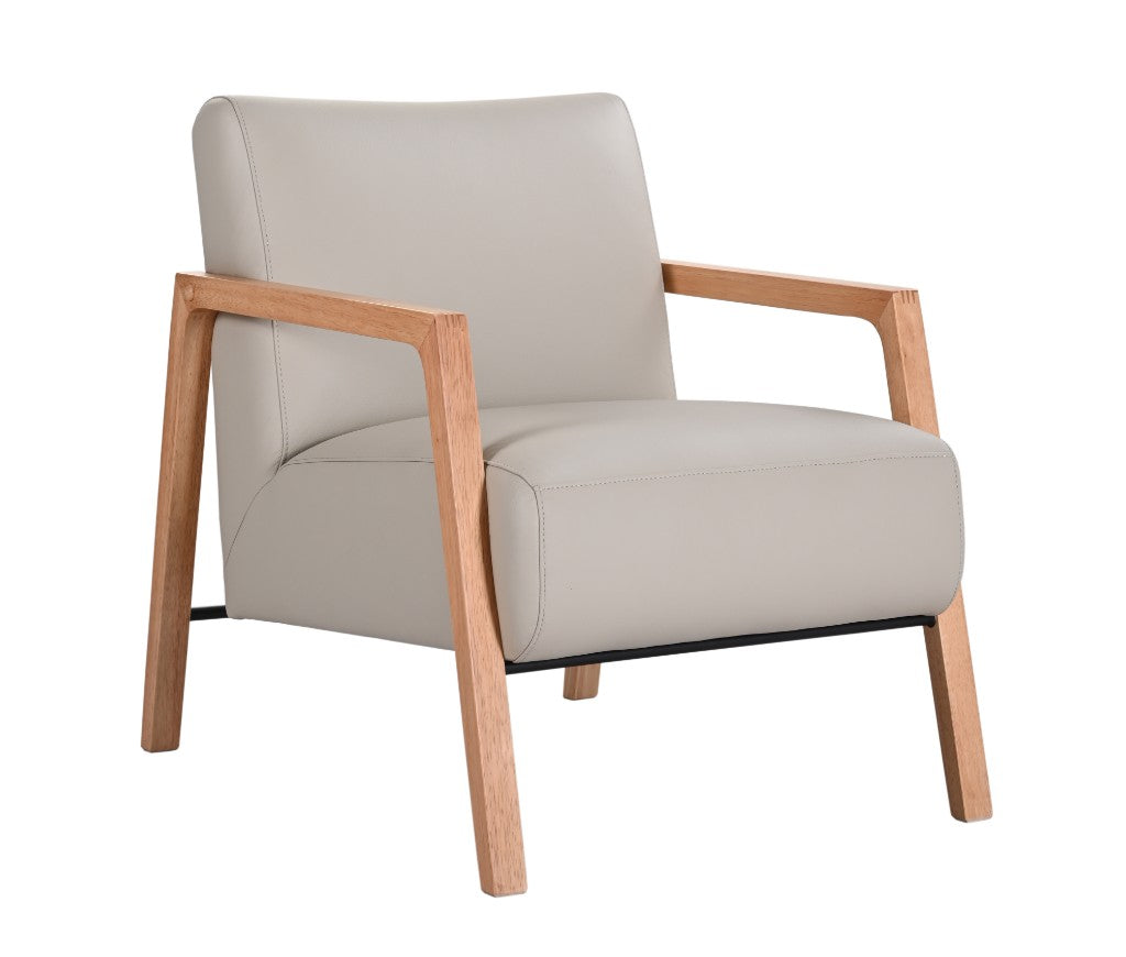 Mason Leather Arm Chair Wheat