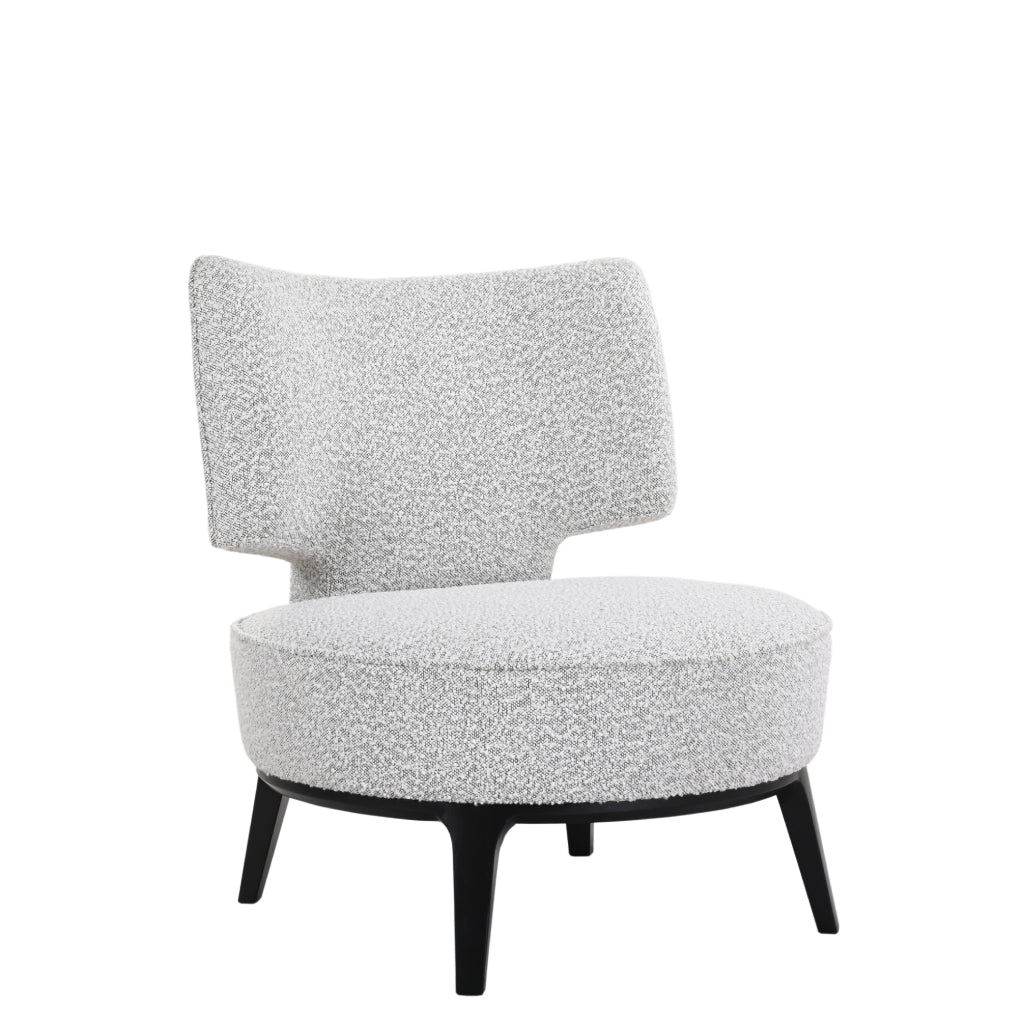 Nasa Fabric Arm Chair 75.5X78.5X84CM-Marble