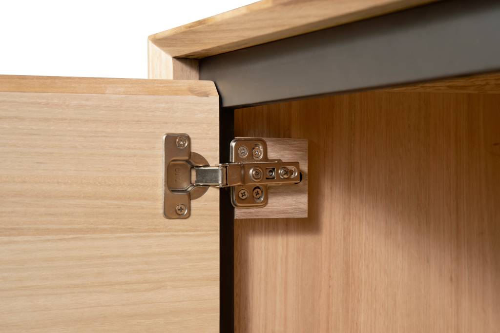 Ohio Kiri Wood 180 cm 2 Drawer /3 Drawer Buffet-Natural Top