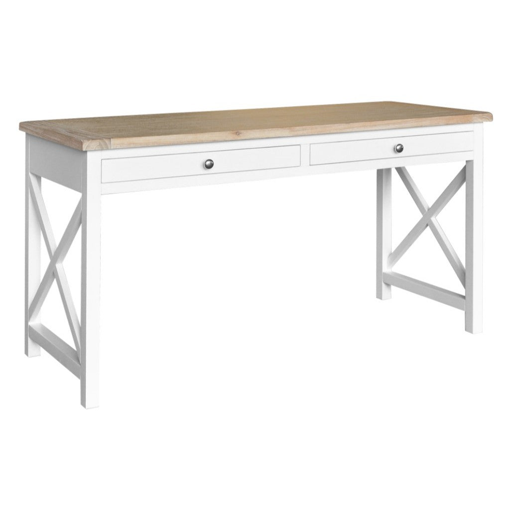 Shellwood Study Desk Table Light Oak Top