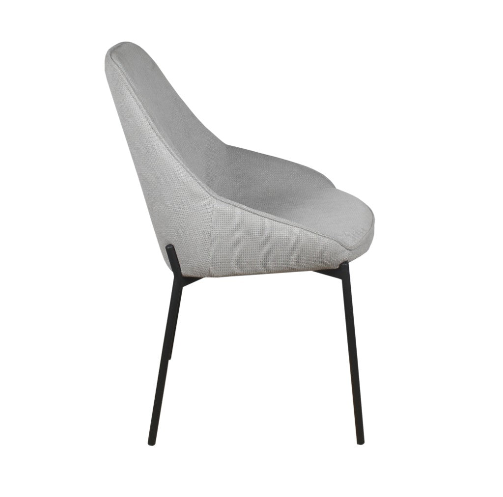 TITAN FAB DIN CHAIR 56X62X89CM-L.GRY