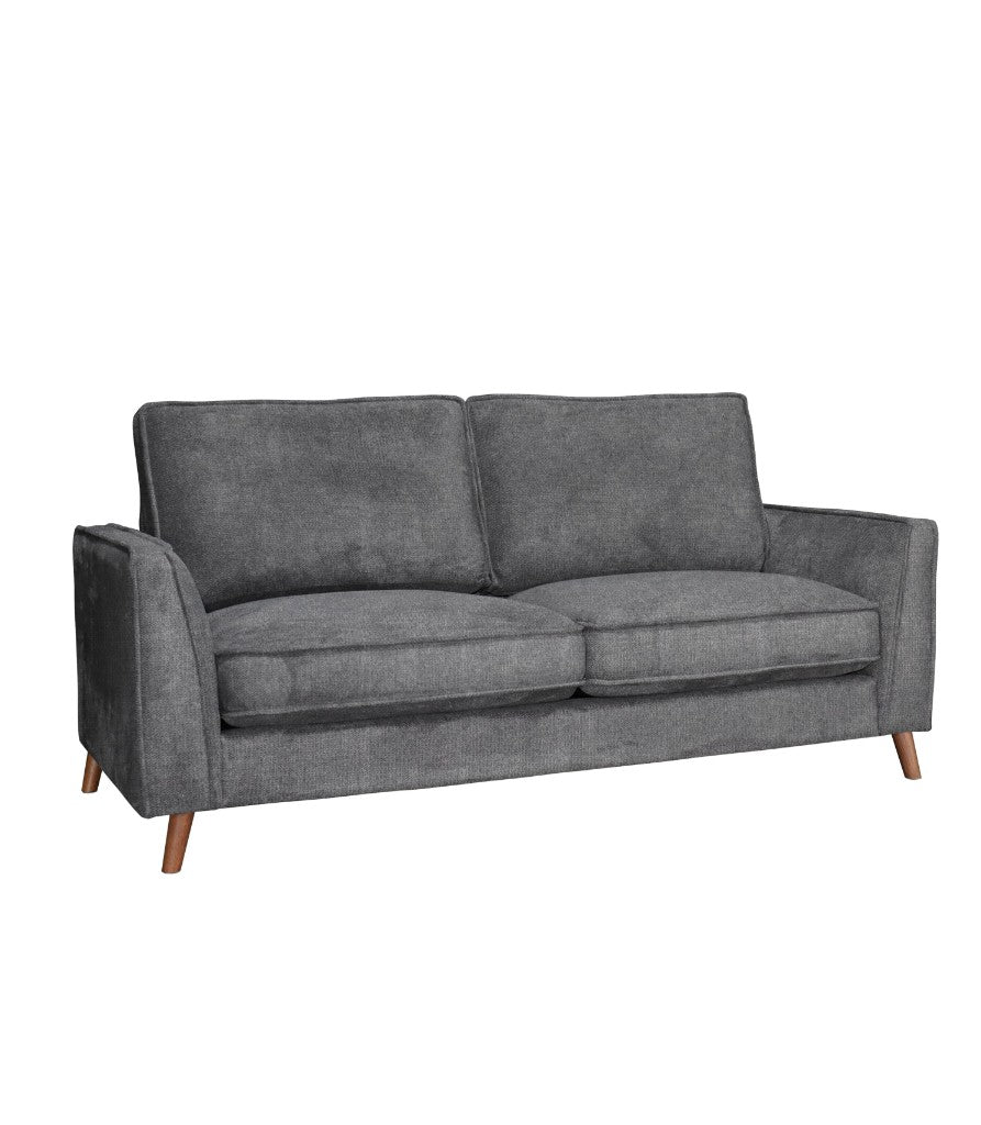 Alex Sofa Collection – Mid-Century Elegance for Modern Living 2 Seater Sofa- Anthraccite
