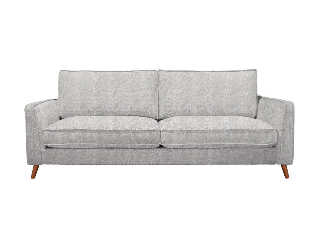 Alex Sofa Collection – Mid-Century Elegance for Modern Living 3 Seater Sofa-Glacier