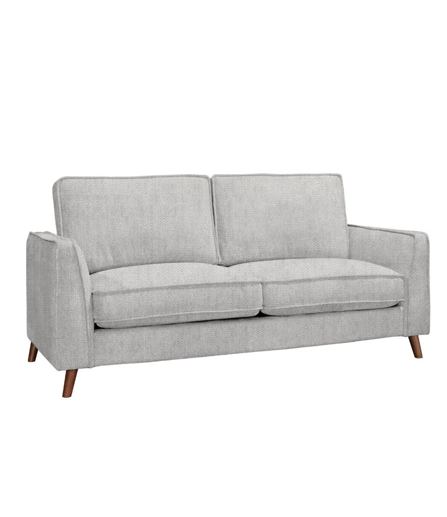 Alex Sofa Collection – Mid-Century Elegance for Modern Living 2 Seater Sofa-Glacier
