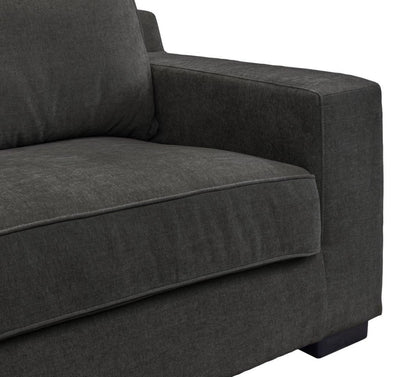 Callaway 2.5 Seater Corner Modular C Lounge -Black