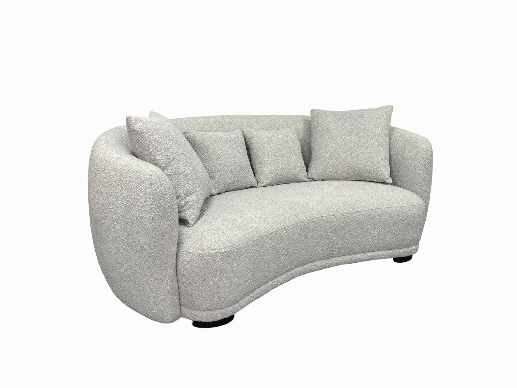 iZa Fabric 2.5 Seater Cloud Sofa Light Grey