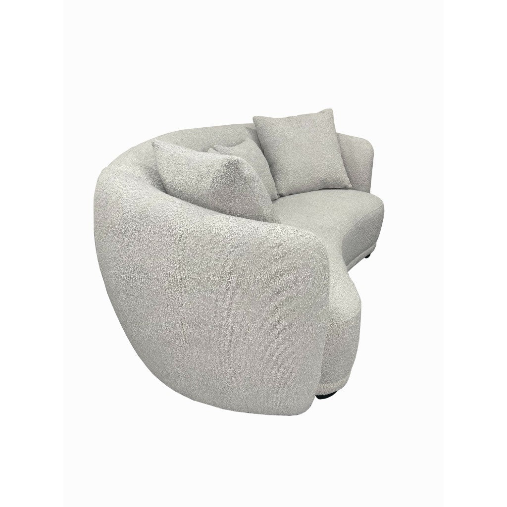 iZa Fabric 2.5 Seater Cloud Sofa Light Grey