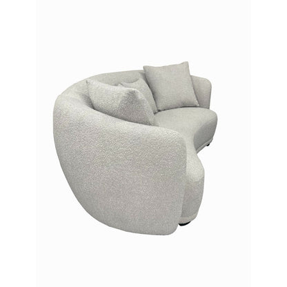 iZa Fabric 2.5 Seater Cloud Sofa Light Grey