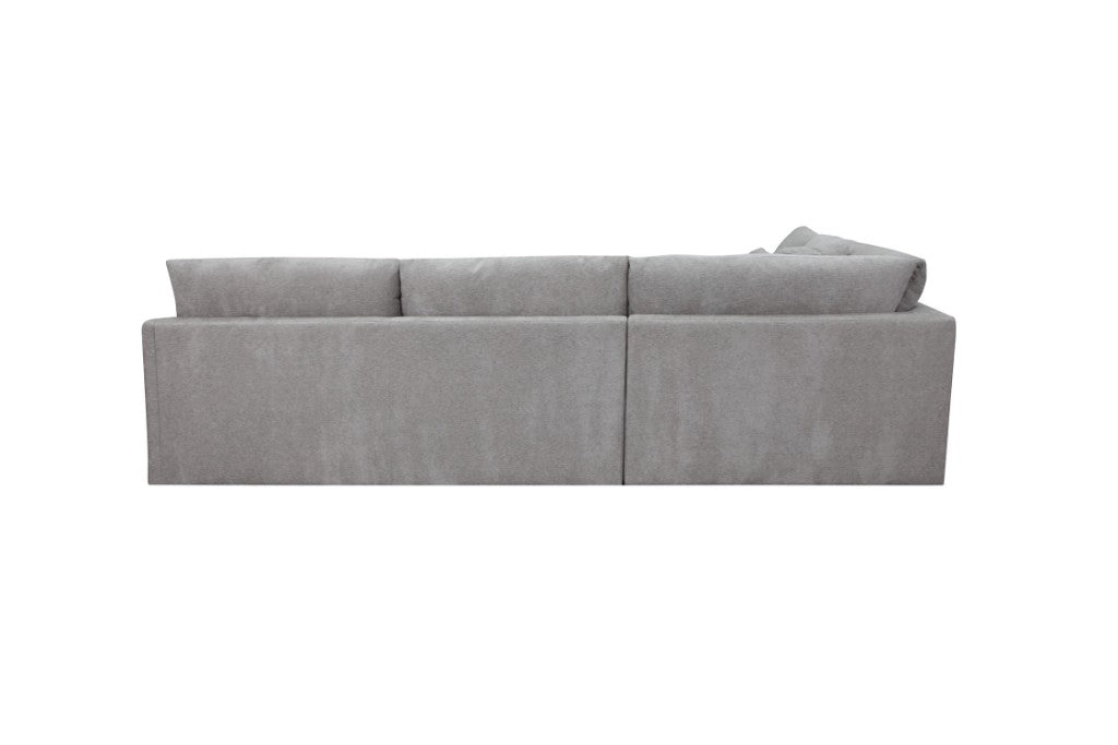 Loft Corner Modular Fabric Sofa-Ice