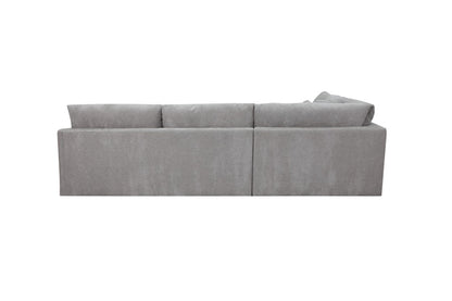 Loft Corner Modular Fabric Sofa-Ice