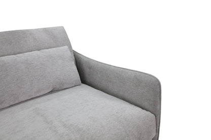 Loft Corner Modular Fabric Sofa-Ice