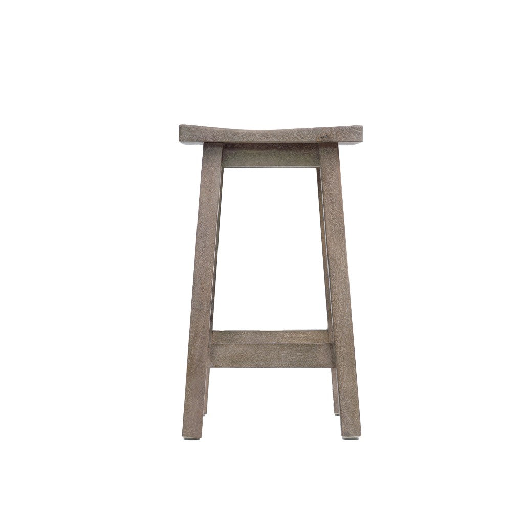 TOKYO KITCHEN STOOL 37.5 X 32.5 X 64 -GREY WASH