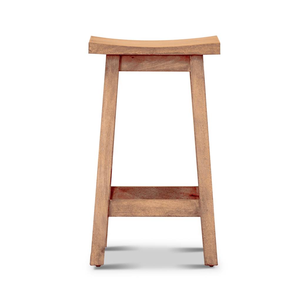 TOKYO KITCHEN STOOL 37.5 X 32.5 X 64 -HONEY WASH