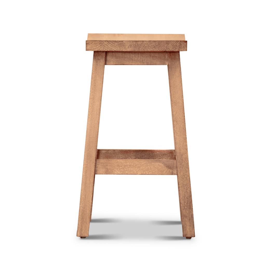 TOKYO KITCHEN STOOL 37.5 X 32.5 X 64 -HONEY WASH