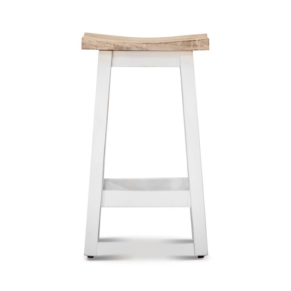 TOKYO KITCHEN STOOL - 37.5 X 32.5 X 64 - White
