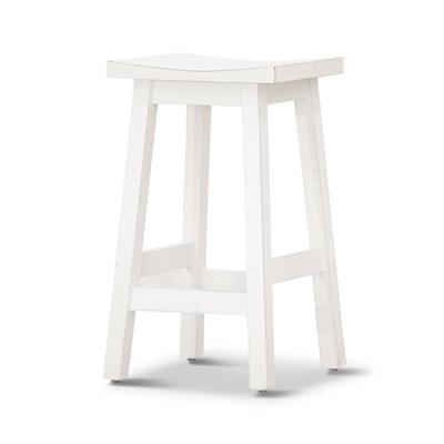 TOKYO KITCHEN STOOL 37.5 X 32.5 X 64.5 WHITE
