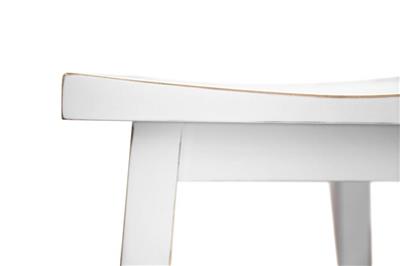TOKYO KITCHEN STOOL 37.5 X 32.5 X 64.5 WHITE