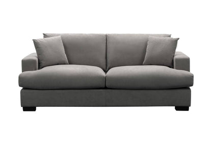 Hasting 2.5 Seater Corner Modular Fabric Lounge Light Grey